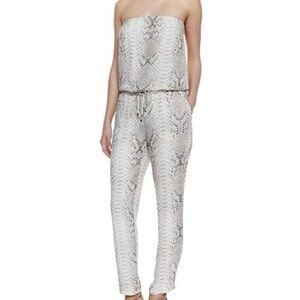 Haute Hippie Strapless Monochrome Jumpsuit